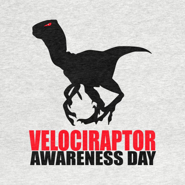 Velociraptor awareness day by bubbsnugg